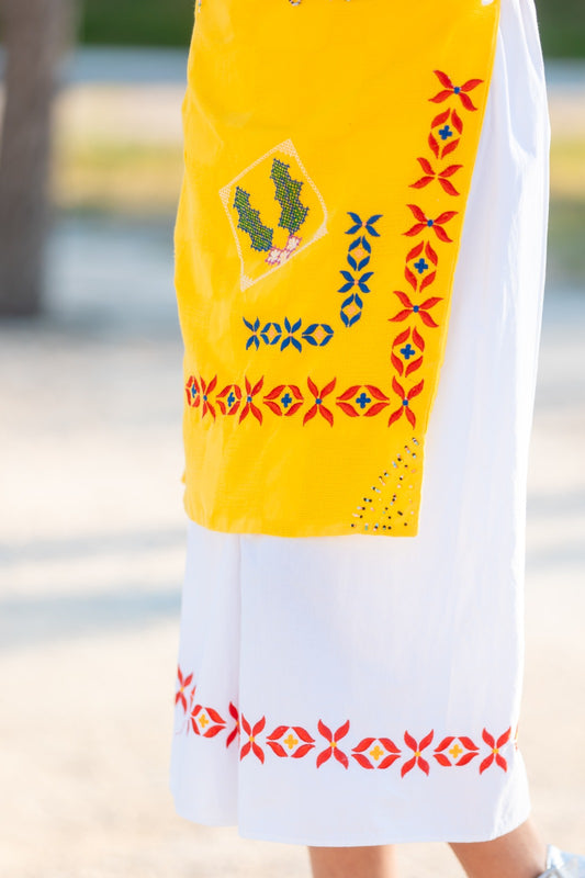 Sunlit Tradition – Handcrafted Albanian Costume